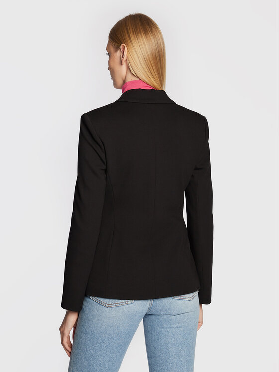 PINKO Pinko Marynarka Alexia 6 1G17VP 1739 Czarny Regular Fit