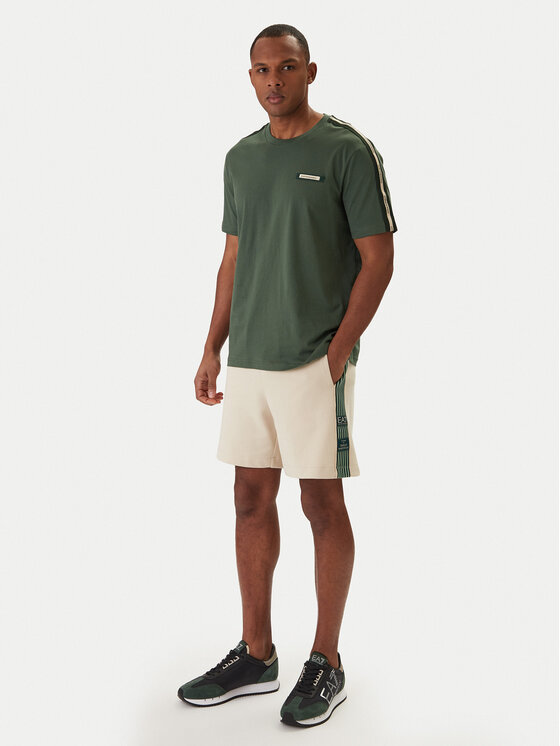 EA7 Emporio Armani EA7 Emporio Armani T-krekls 7M001476 AF10375 Zaļš Regular Fit