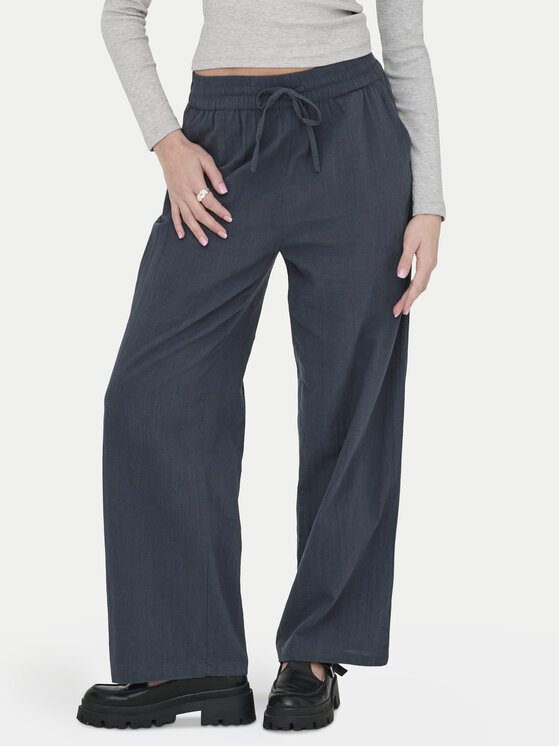 ONLY Pantaloni din material Tizana 15319090 Albastru Regular Fit