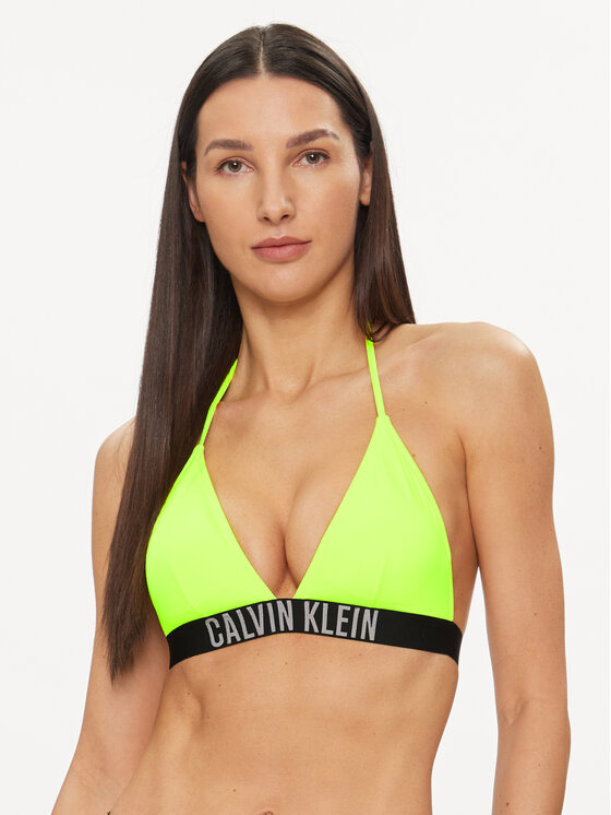 Calvin Klein Swimwear Bikini partea de sus KW0KW02506 Verde