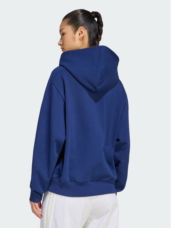 adidas adidas Bluza 164804 Niebieski Loose Fit