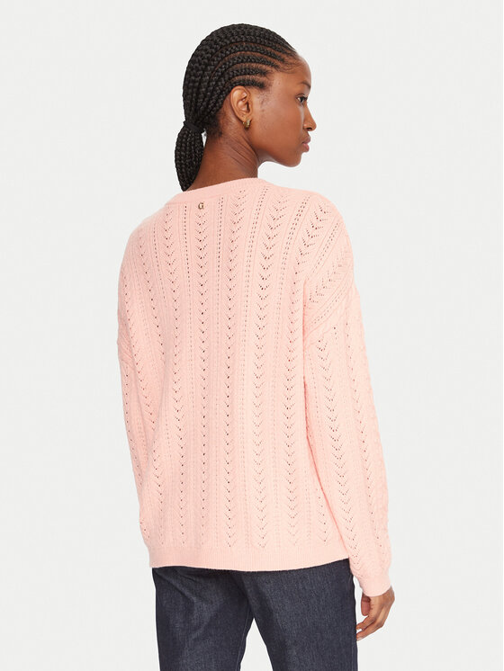 Guess Guess Svetr W5YR56 Z2ZK2 Oranžová Regular Fit