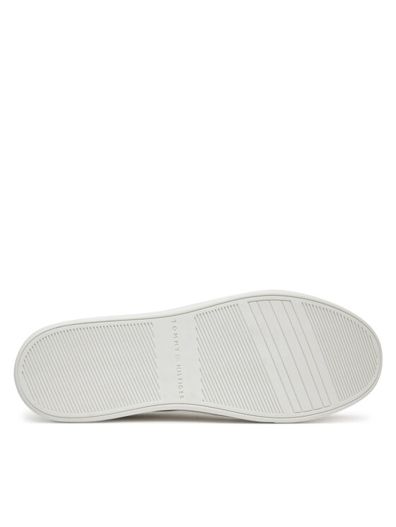 Tommy Hilfiger Tommy Hilfiger Sneakersy Essential Elevated Court Sneaker FW0FW08680 Biały