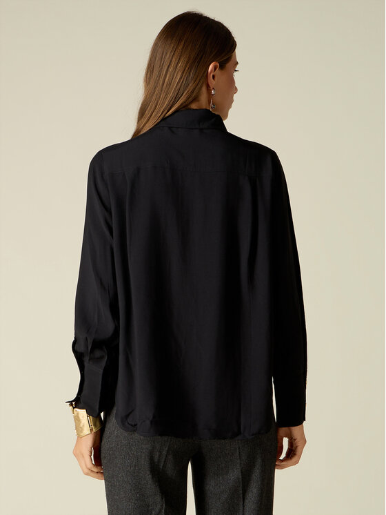 Oltre Oltre Camicia 5112R003250N033 Nero Regular Fit