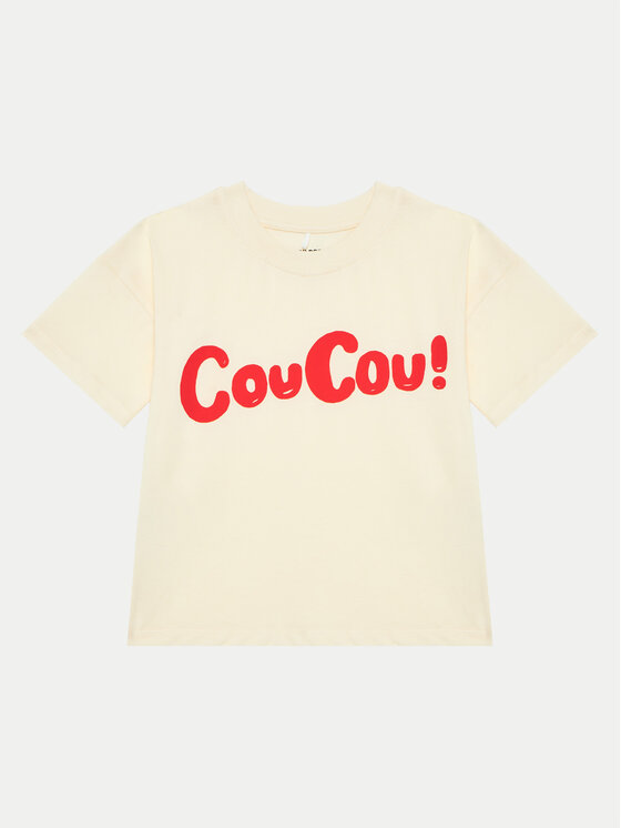 MINI RODINI Mini Rodini T-Shirt Coucou 2472012911 Εκρού Regular Fit