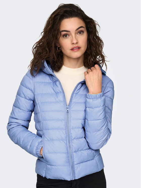 ONLY ONLY Μπουφάν μεταβατικό 15156569 Μπλε Regular Fit