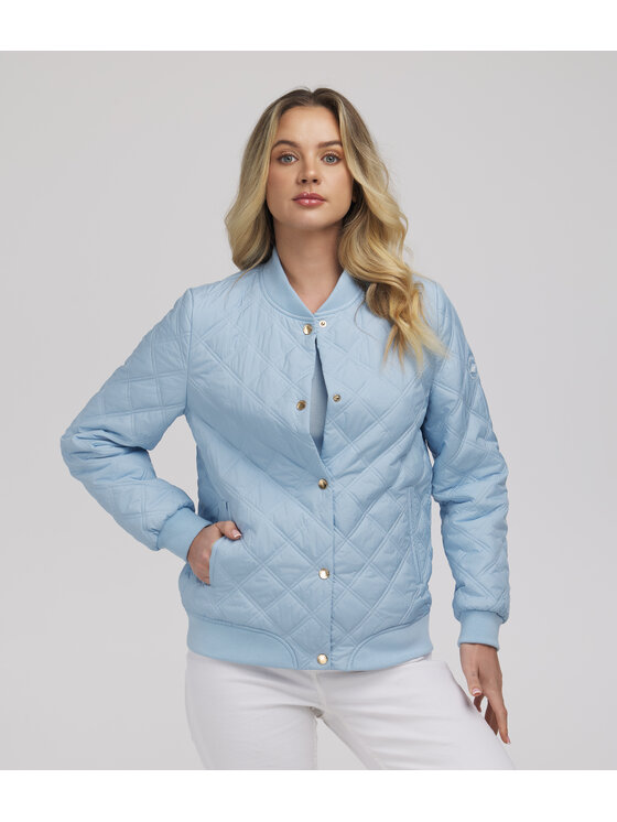 Lee Cooper Lee Cooper Kurtka damska KURTKA D BETTY 5026 SKYWAY Niebieski Regular Fit