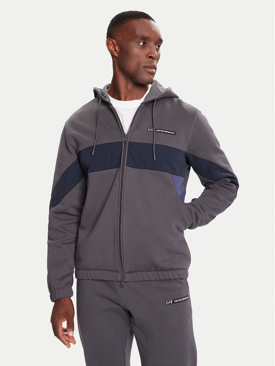 EA7 Emporio Armani EA7 Emporio Armani Tepláková súprava 7M000940 AF10377 U8117 Sivá Modern Fit