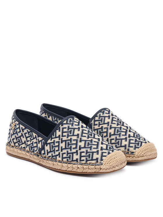 Tommy Hilfiger Tommy Hilfiger Espadrilės Th Monogram Jacquard FW0FW09501 Ruda