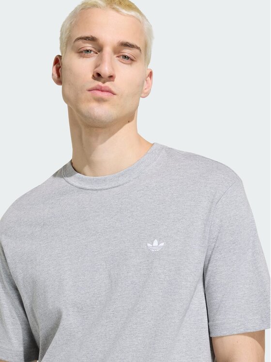 adidas adidas T-Shirt 164741 Szary jasny Regular Fit
