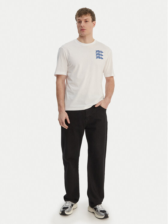 HUGO HUGO T-Shirt Nalien 50560060 Bílá Regular Fit
