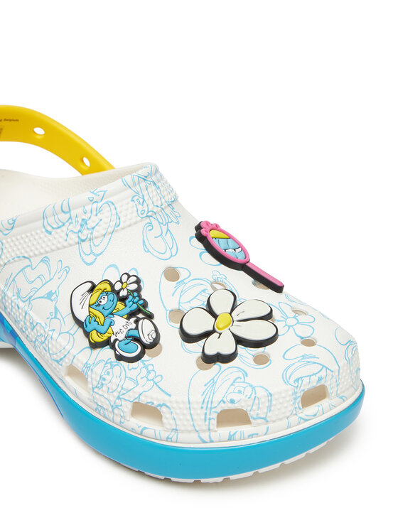 Crocs Crocs Ciabatte Smurfs Platform Clog 210822 Multicolore