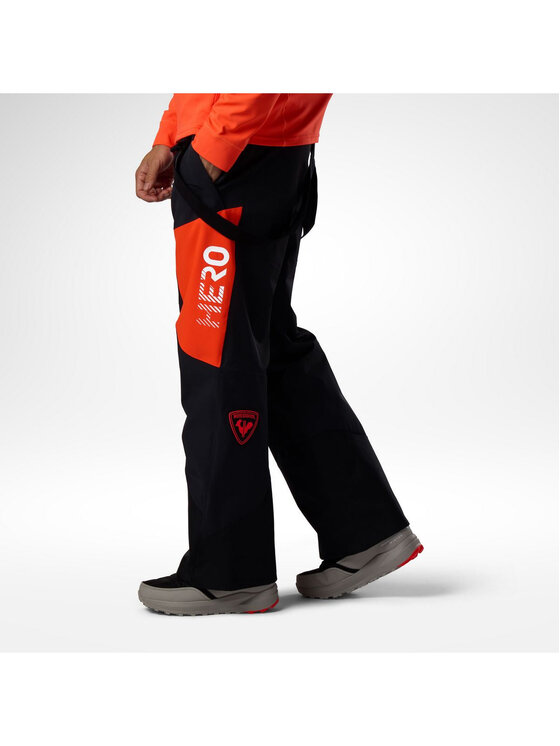 Rossignol Rossignol Spodnie narciarskie M Hero 4Ws Insulated Ski Pant Czarny Regular Fit