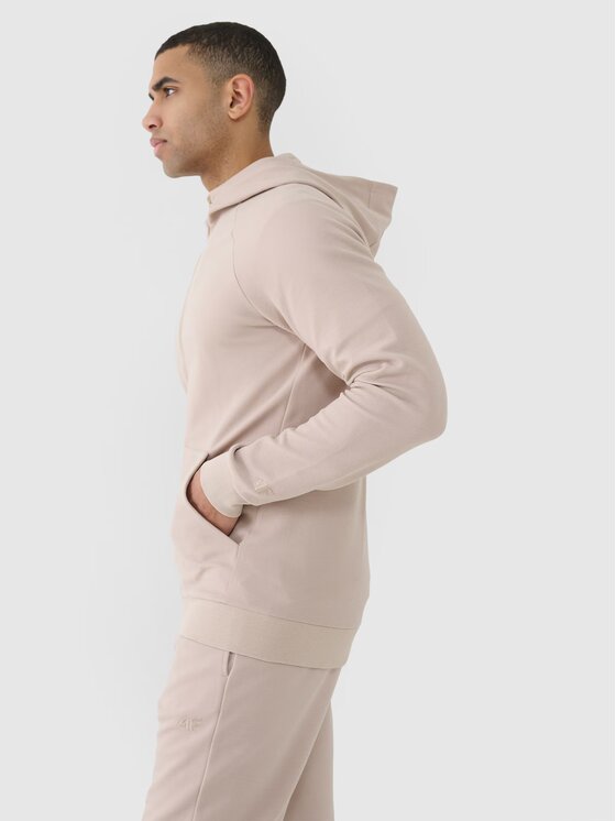 4F 4F Felpa 4FRSS25TSWSM2148-83S Marrone Regular Fit