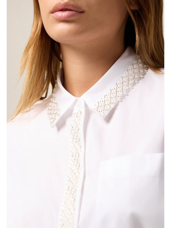 Oltre Oltre Camicia 5131R003041N011 Bianco Regular Fit
