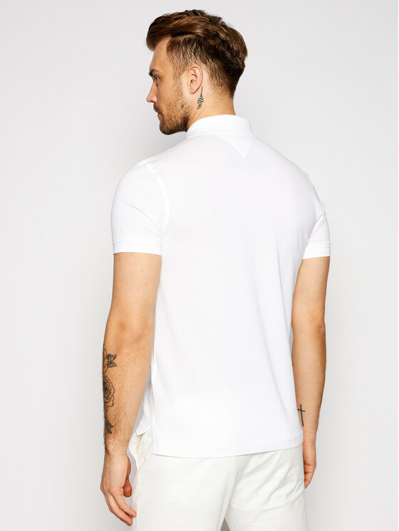 Tommy Hilfiger Tommy Hilfiger Poloshirt 1985 MW0MW17770 Weiß Regular Fit