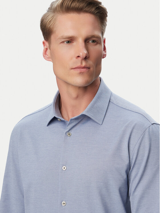 Calvin Klein Calvin Klein Košeľa LV019EU146 Svetlo modrá Slim Fit