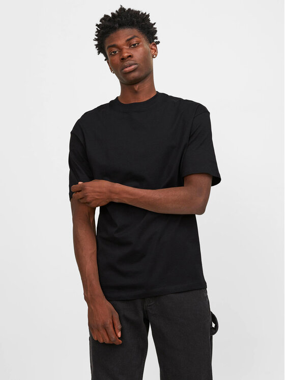 Jack&Jones T-krekls Bradley 12249319 Melns Regular Fit