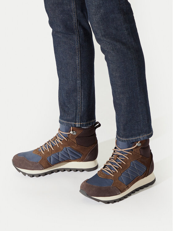 Merrell Merrell Sneakersy Alpine Sneaker Mid Plr Wp 2 J004295 Hnedá