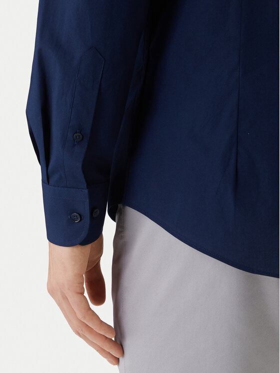 Tommy Hilfiger Tommy Hilfiger Hemd MW0MW38347 Dunkelblau Slim Fit