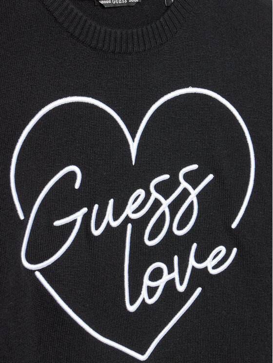 Guess Guess Svetr J4YR05 Z3FV0 Černá Relaxed Fit