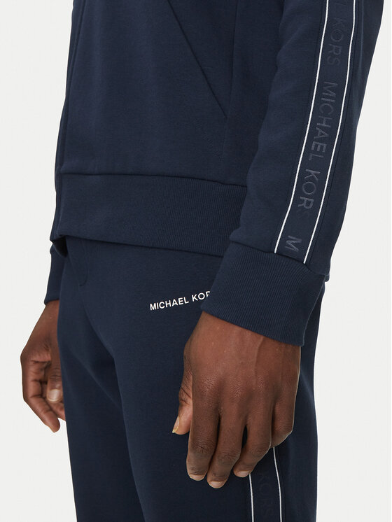 Michael Kors Michael Kors Bluza CT4524K5MF Granatowy Regular Fit