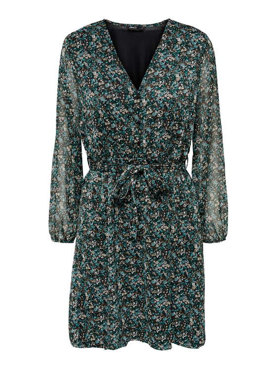 ONLY ONLY Повсякденна сукня 15236376 Зелений Regular Fit