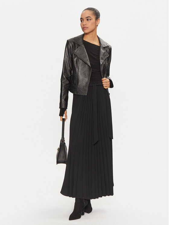 Joseph Ribkoff Joseph Ribkoff Яке от имитация на кожа 234902F24 Сив Slim Fit