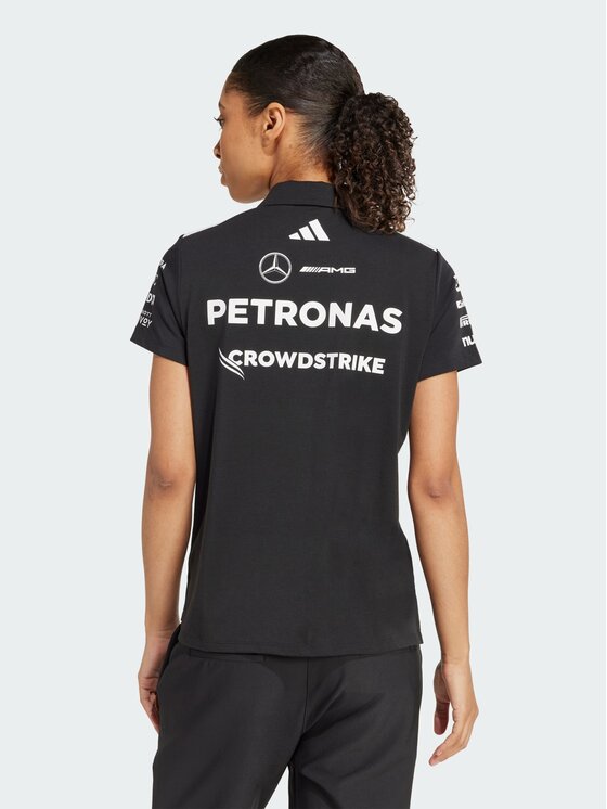 adidas adidas Polo 148075 Czarny Regular Fit