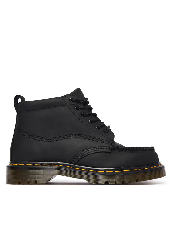 Dr. Martens Dr. Martens Черевики Lowell Chukka 6 Eye Crazy Horse DM43680001 Чорний