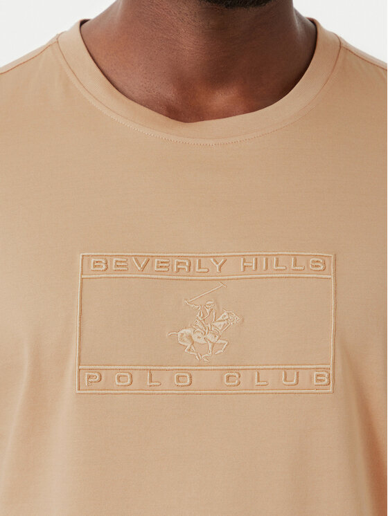 Beverly Hills Polo Club Beverly Hills Polo Club Футболка P-FW26M-TS1536 Бежевий Regular Fit