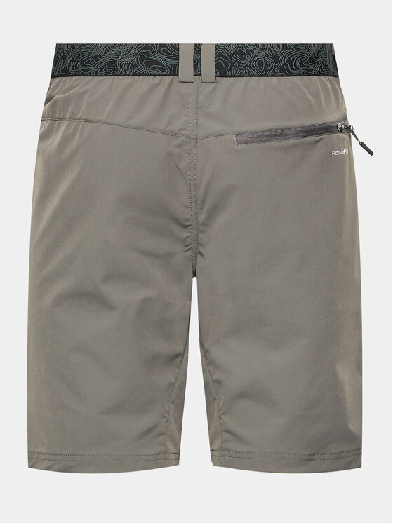 Viking Viking Szorty sportowe Expander Shorts Man 800/24/2309 Szary Regular Fit
