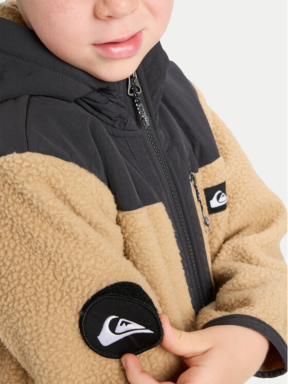 Quiksilver Quiksilver Демісезонна куртка Back To S School EQKPF03012 Бежевий Relaxed Fit
