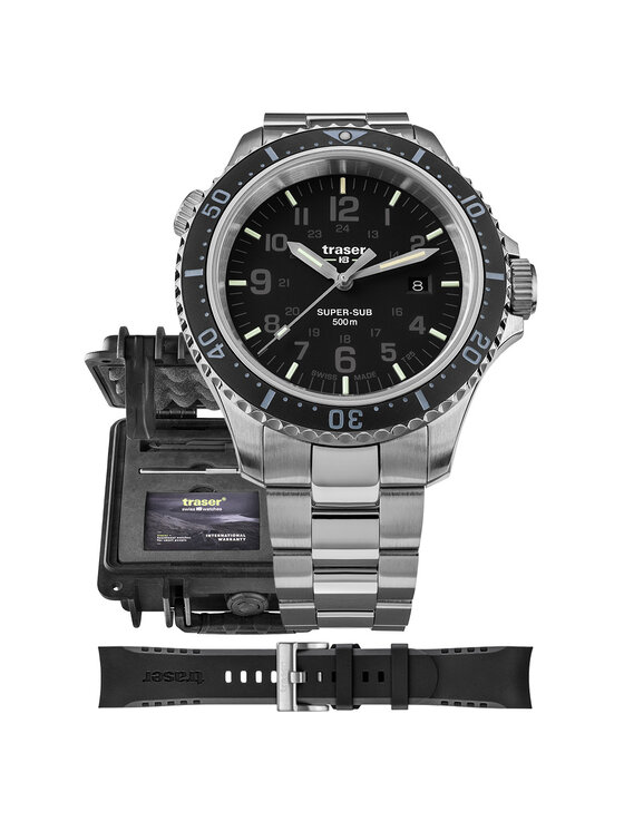 Traser Traser Zegarek TS-109376 Czarny