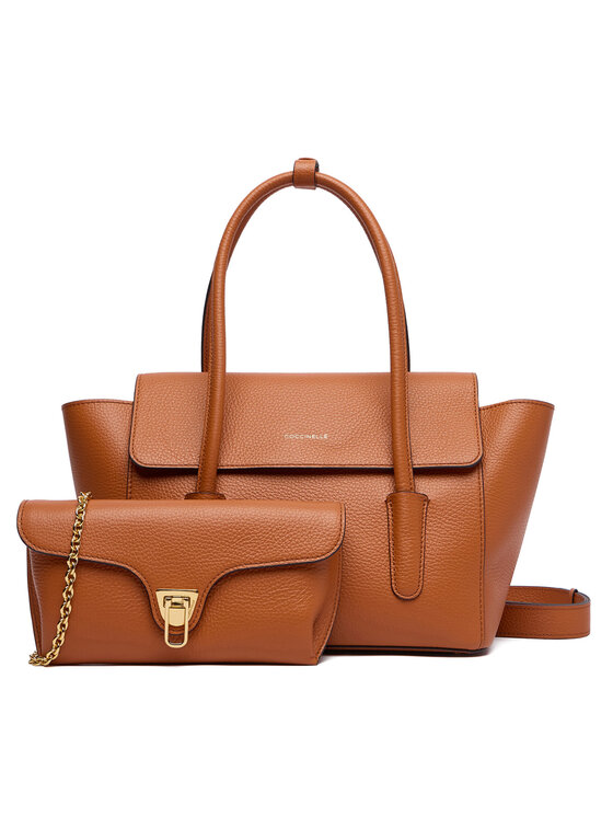 Coccinelle Coccinelle Torbica T8A Coccinelledouble Beat E1 T8A 18 02 01 Smeđa