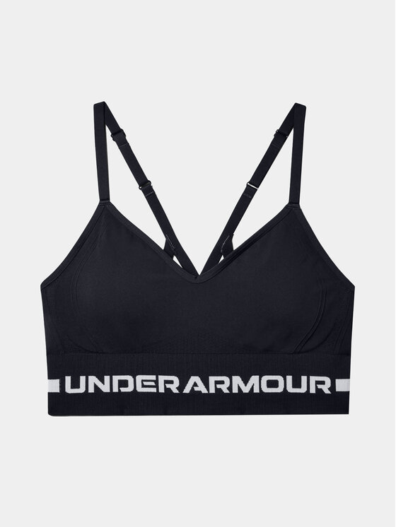 Under Armour Under Armour Sutien sport Ua Seamless Low Long Bra 1357719-001 Negru Compression Fit