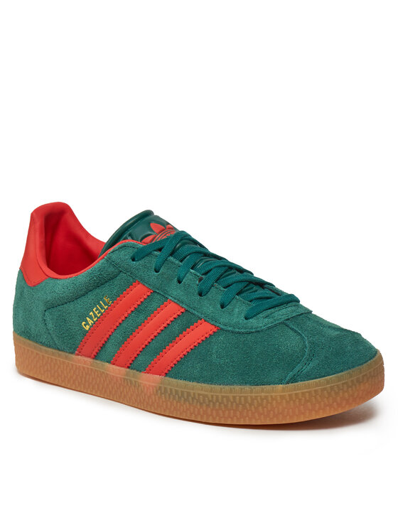 adidas adidas Sneakersy Gazelle J IE8604 Zielony