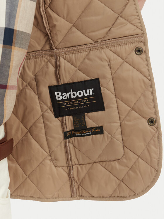 Barbour Barbour Μπουφάν μεταβατικό Deveron LQU1012BE34 Μπεζ Regular Fit