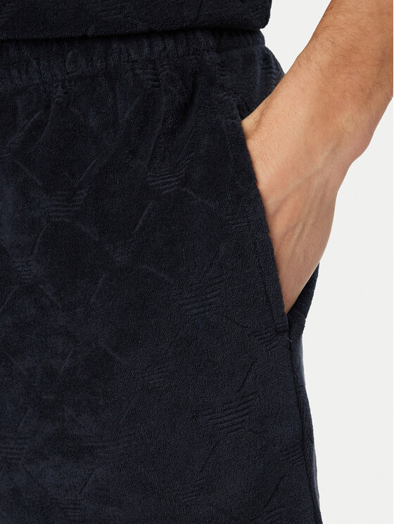 Emporio Armani Emporio Armani Pantaloni scurți sport EM000695 AF20449 FB058 Verde Regular Fit