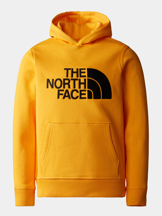 The North Face Džemperis ar kapuci Drew Peak NF0A82EN Dzeltens Regular Fit