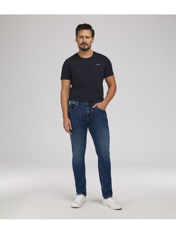 Lee Cooper Lee Cooper Jeansy JEANS M DENZEL 2287 DARK USED Niebieski Regular Fit