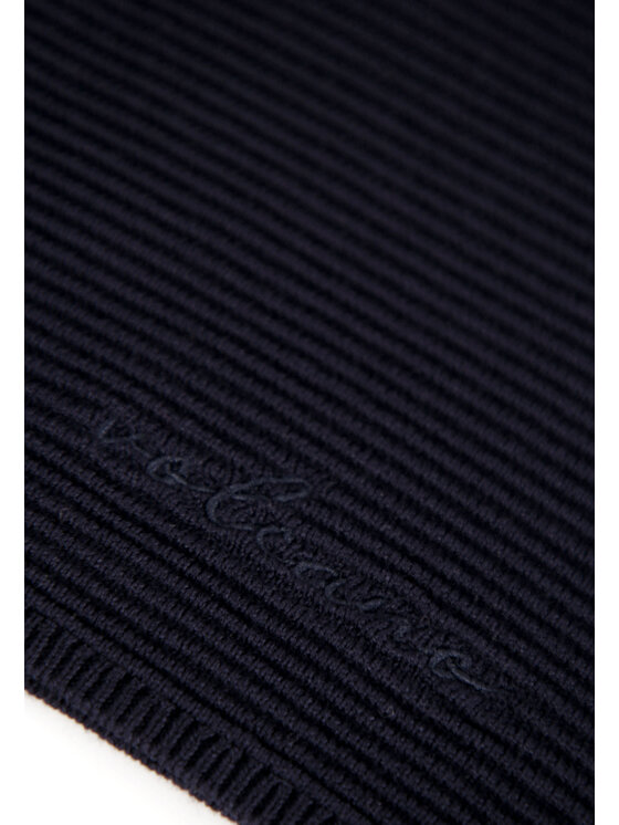 Volcano Volcano Bluzka TM-SANTE Granatowy Regular Fit