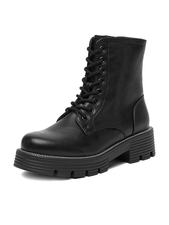 JENNY JENNY Schnürstiefeletten CEO-SONEQUA WS6119-07 Schwarz