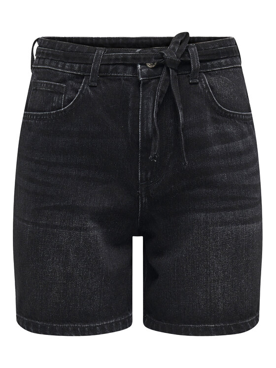 ONLY ONLY Džínové šortky Gianna 15340706 Černá Regular Fit