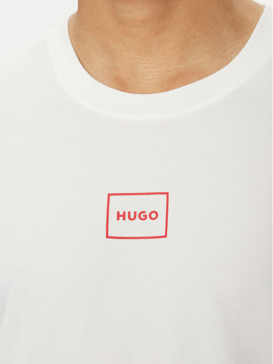 HUGO HUGO Tricou Laze 50525236 Bej Relaxed Fit