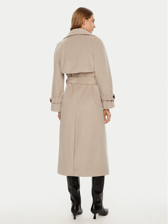 ACCESS FASHION ACCESS FASHION Pārejas mētelis 44-9001-119 Bēšs Relaxed Fit