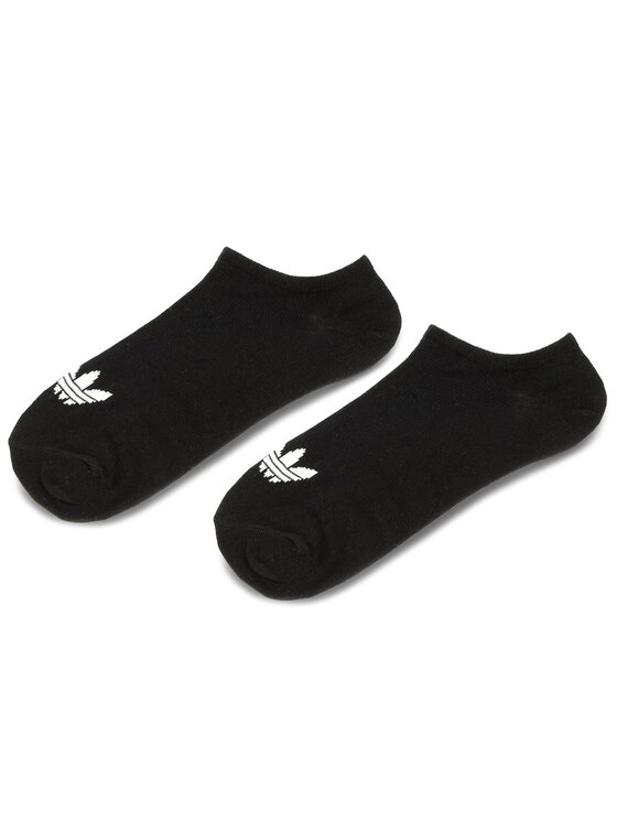 adidas adidas Set od 3 para unisex visokih čarapa Trefoil Liner S20274 Crna