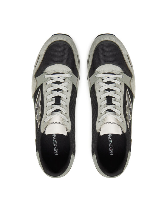 Emporio Armani Emporio Armani Sneakersy X4X537 XN730 U549 Sivá