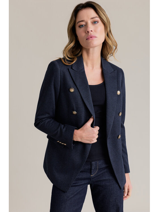 Lancerto Lancerto Top Lavena TS073226000024 Granatowy Regular Fit
