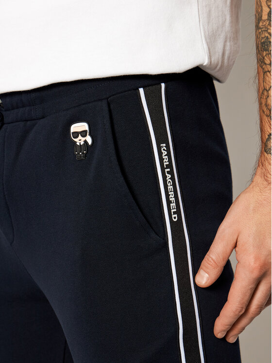 KARL LAGERFELD KARL LAGERFELD Jogginghose Sweat 705024 502910 Dunkelblau Regular Fit
